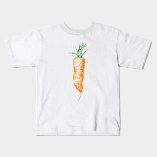 Vintage Carrot Kids T-Shirt